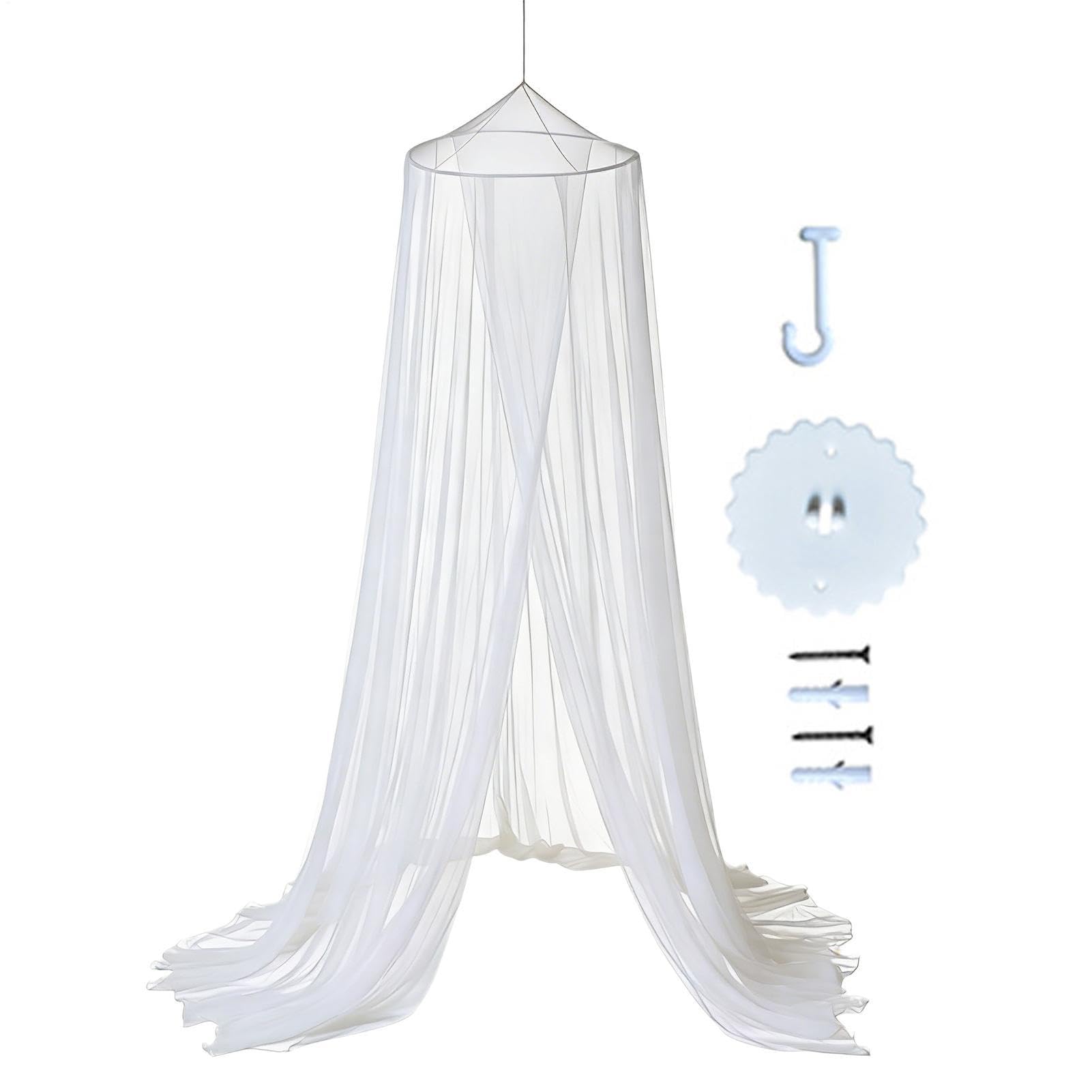 Moustiquaire ciel de lit en maille fine pour stopper les insectes au lit