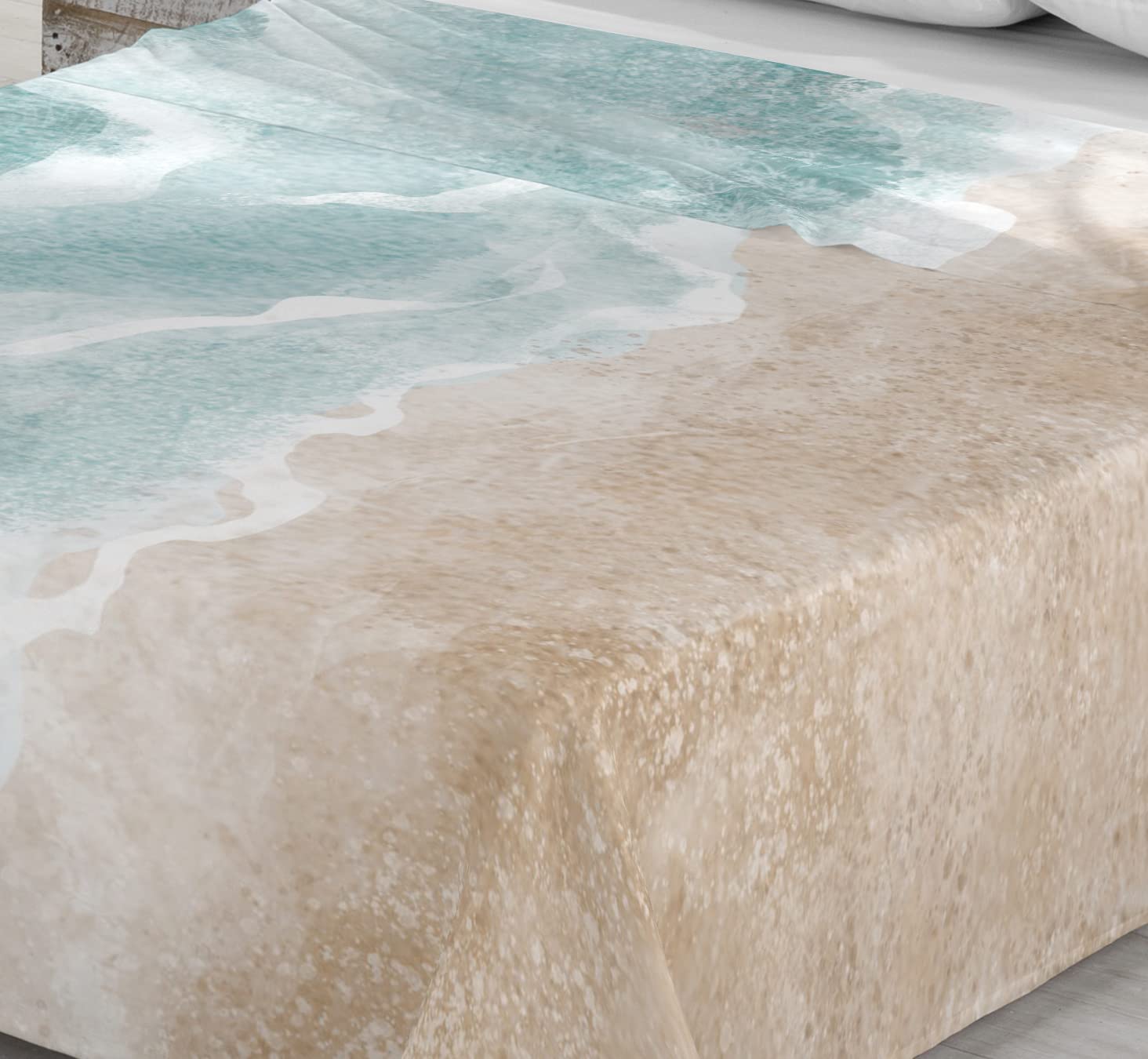 NATURALS ICEHOME Juego de sábanas Sea Salt Cama 150