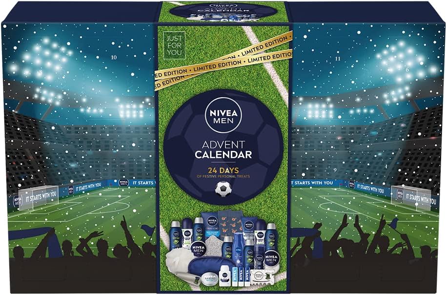 NIVEA MEN Advent Calendar 2022 Gift Set (24 Pieces) Men Gift Set NIVEA MEN Advent Calendar 2022 Gift Set (24 Pieces) Men Gift Set