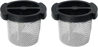 2 Pcs 6-504-00 Universal Wall Fitting and Quick Disconnect Filter Screen Replacement Compatible with Po laris Zodiac 280 380 360 180 165 65 Pool Cleaner, 9-100-9001/9-100-3008 UWF Connector Assembly