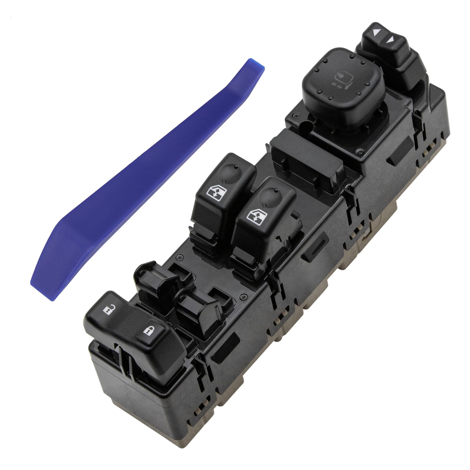 Photo 1 of ?AiYiGu Master Power Window Switch with Folding Mirror Control Fit for 2003-2007 Chevrolet Chevy Silverado, GMC Sierra, Replaces 15883322, 10398567, DWS-248