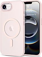 Vista 352 de Anuck - Funda magnética para iPhone 11 compatible con MagSafe, carcasa trasera mate translúcida dura, borde de TPU, delgada, resistente a impactos