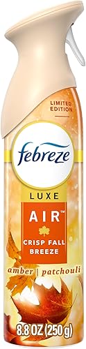 Febreze Air Mist - Ambientador en aerosol para combatir el olor, ambientadores para el hogar y el baño y la cocina, lata de aerosol, aroma crujiente