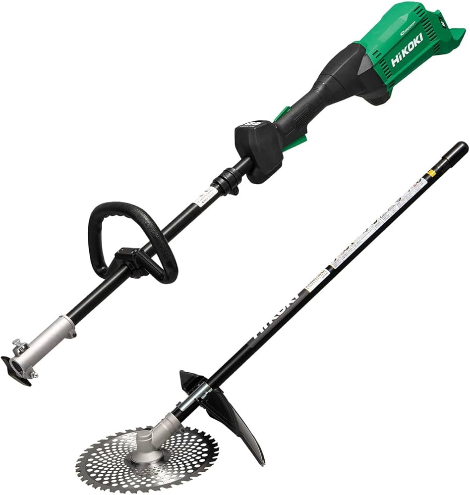 HiKOKI 36Vコードレス刈払機+ 刈払アタッチメントのセット Amazon | 【セット買い】 36V充電式刈払機 CG36DC(DLN)(NN) + 刈払