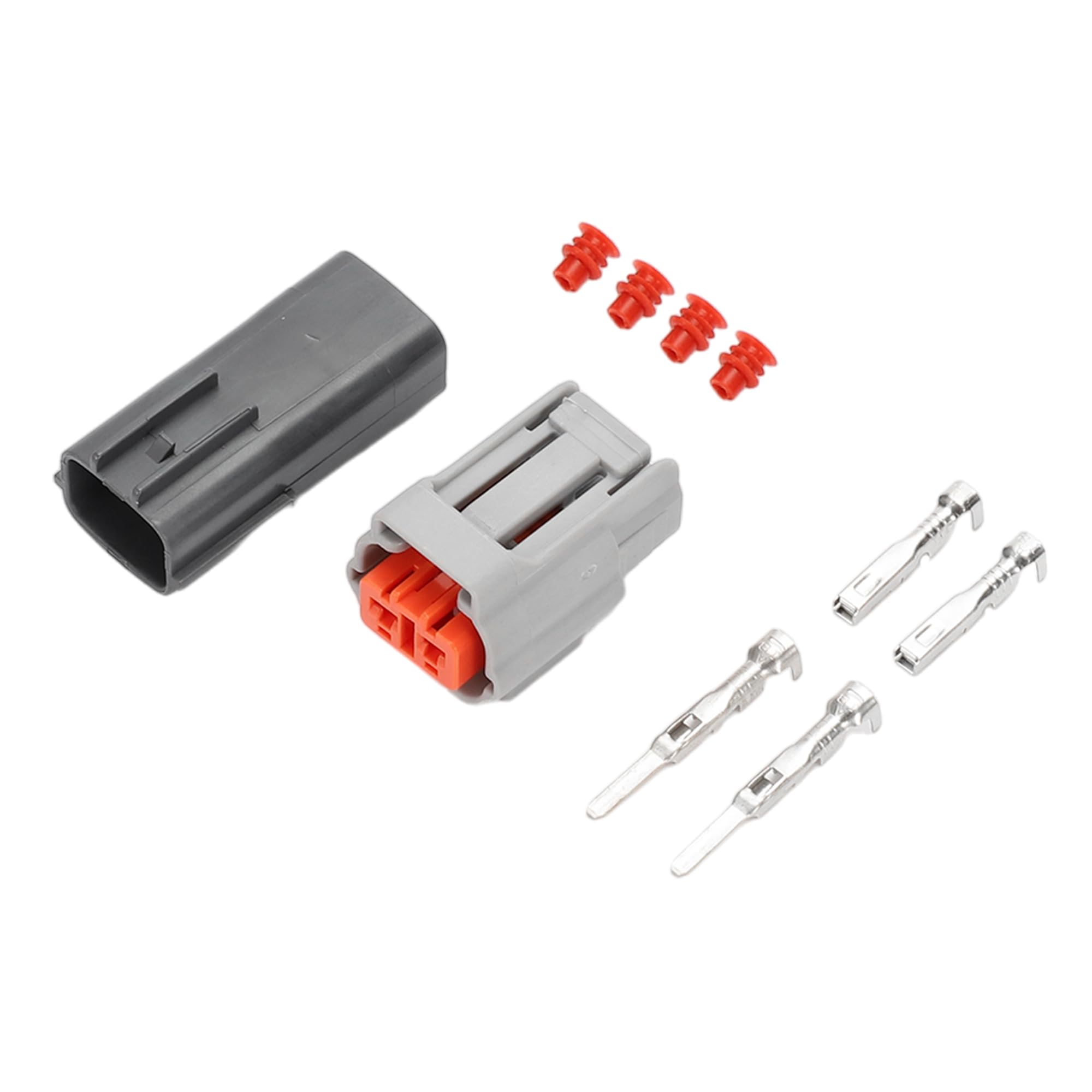 Connecteur De Phare Antibrouillard – Lot De 2, Compact, Résistant à La Chaleur, Pour Auto, Bateau, Vélo