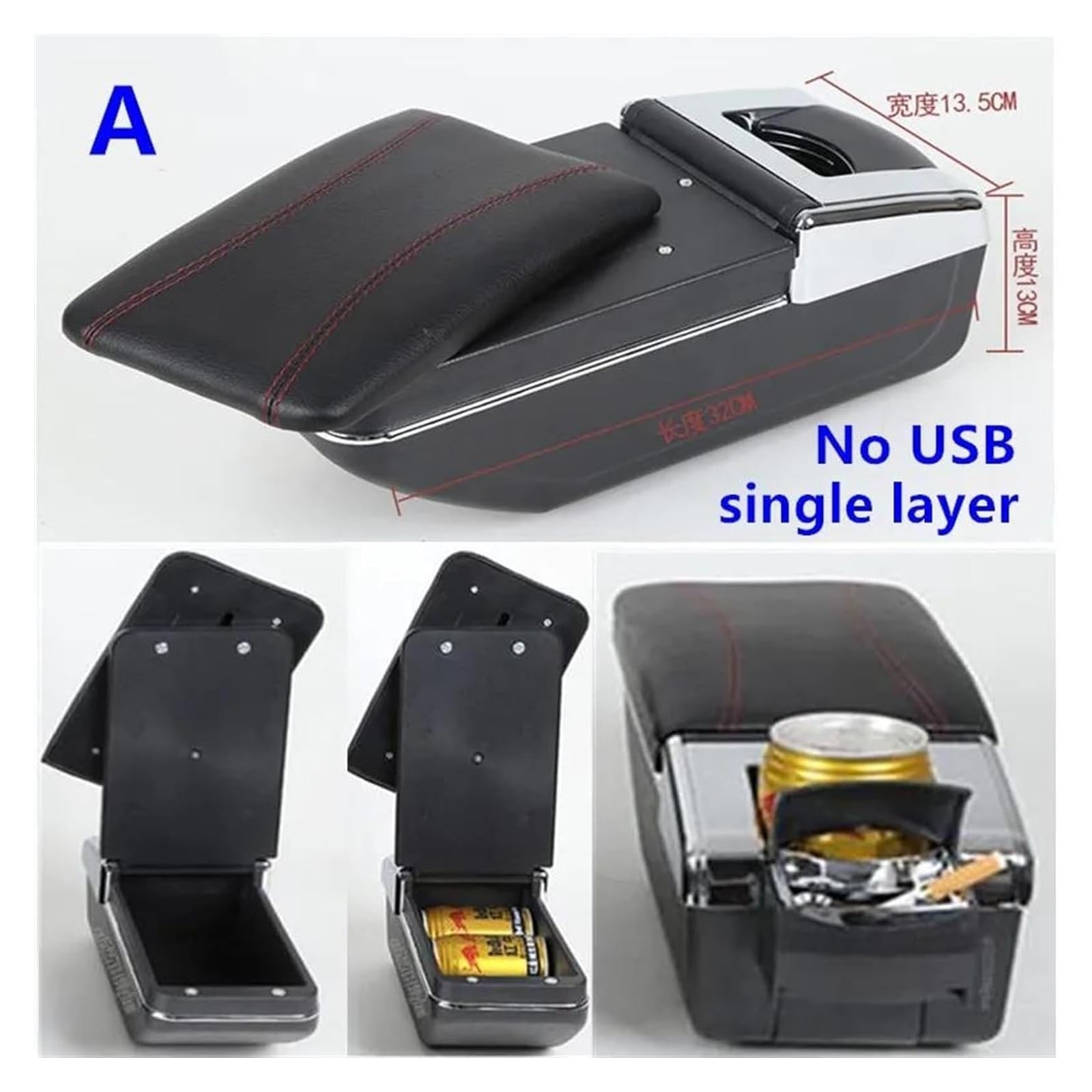 Auto Braccioli Per Suzuki Swift 2005-2024 Bracciolo Doppio Strato