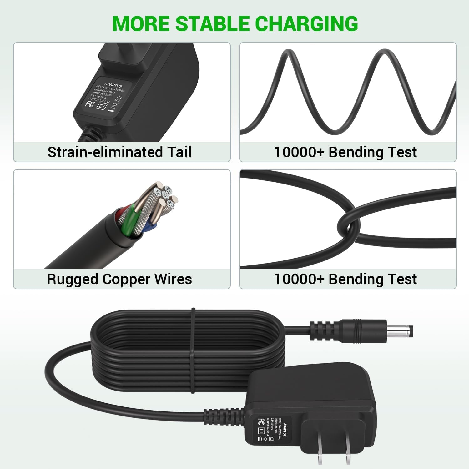 TOP CHARGEUR * Power adapter, charger, 10V, replacement for Blackstar model GLT-2000 | Part NO: ADP0101500