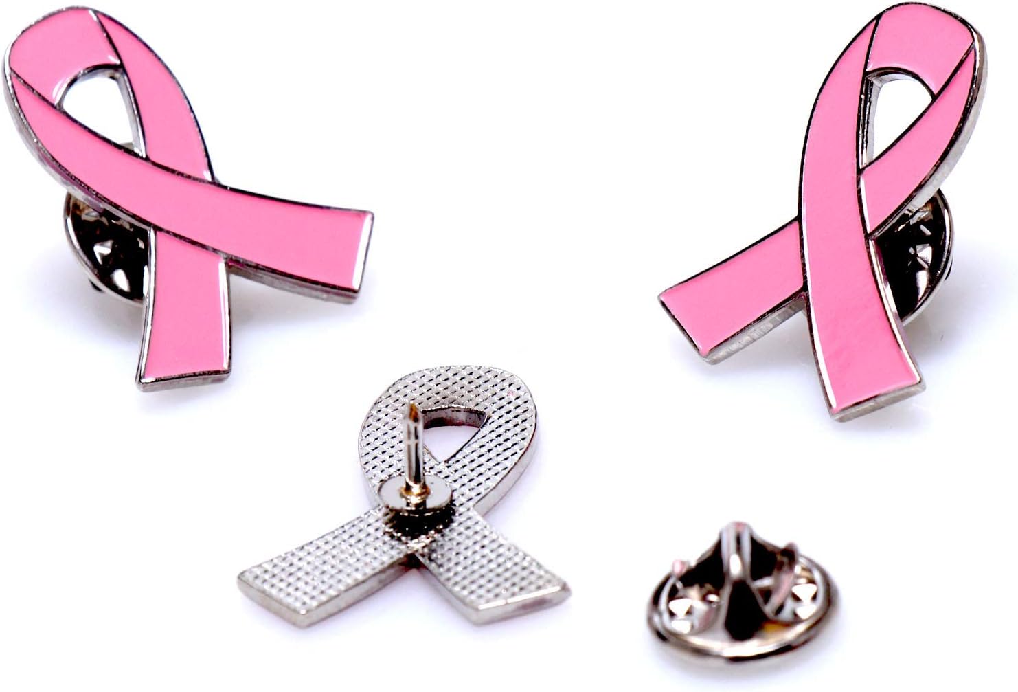 Official Hope Pink Ribbon Pins Breast Cancer Awareness Brooch Lapel Pin Buttons
