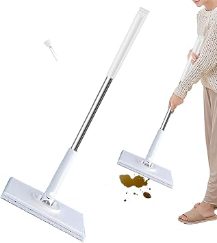 Flat Floor Mop Cleaning Mop - Hands-frree Face Wash Towel Mop | Easy Mops for Floor Cleaning | Floor Mopping with Replacement Pads | Handless Washing Easy Mop, Dry Wet Mop for Hardwood Laminate Wood