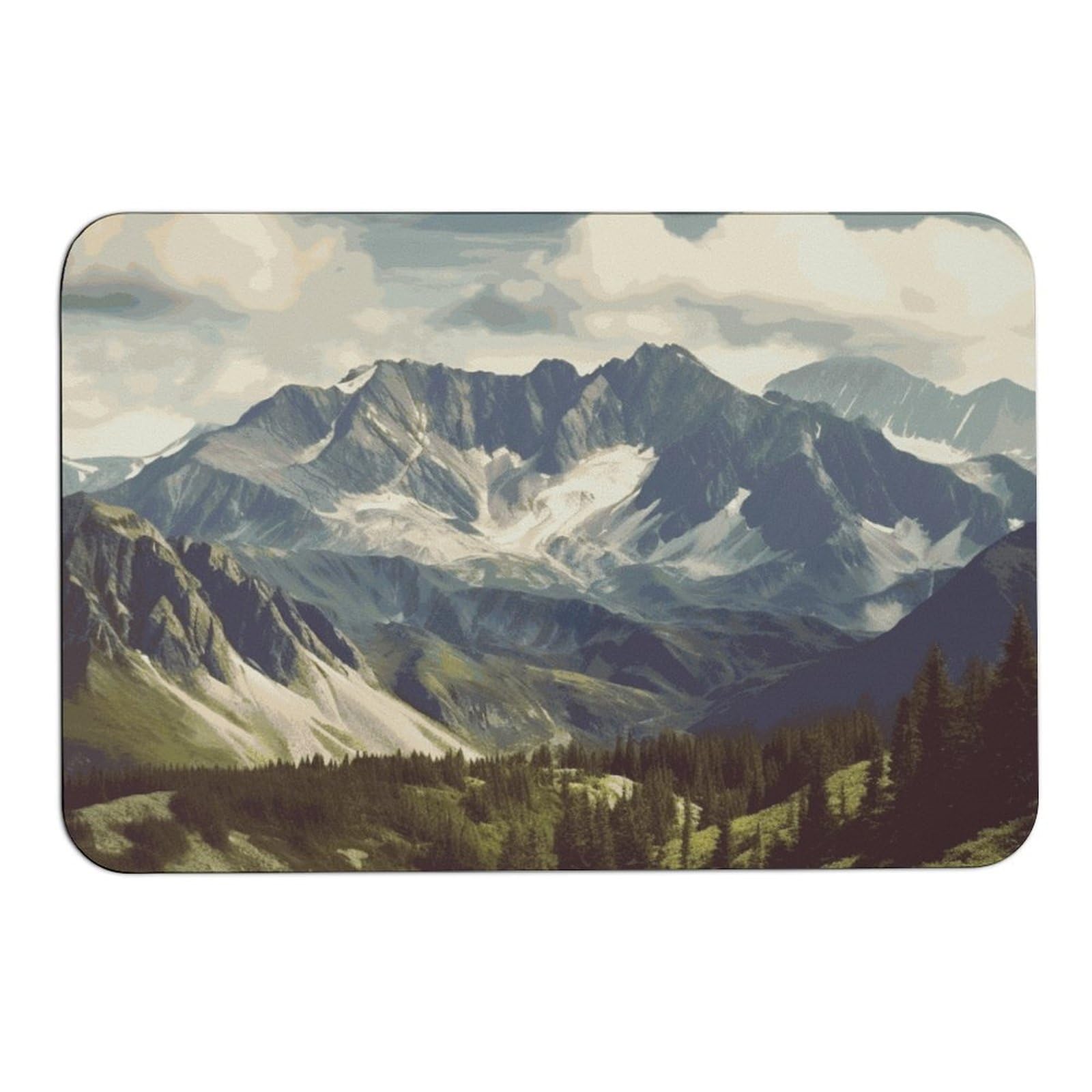 Tapis absorbant antiderapant de sol 60x40 pour eviter les sols mouilles