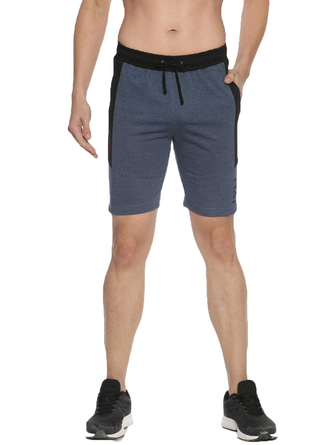 Force NXT Bermuda Shorts for Men Pack of 1 Shorts for Men | Stretchable Shorts for Men with Side Pockets | Anti-Odour, Regular fit, Men’s Sports Shorts