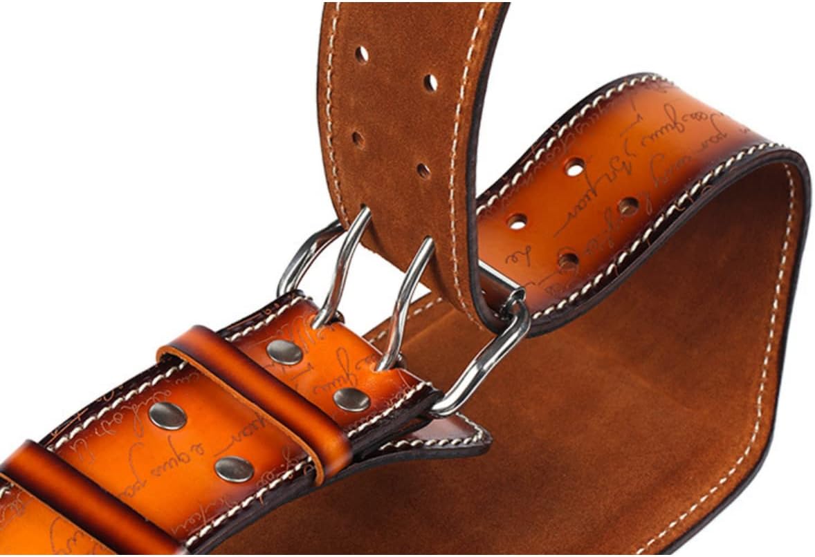 Sonoma Strength Co. パワーリフティングレバーベルト 10mm厚レザー 4