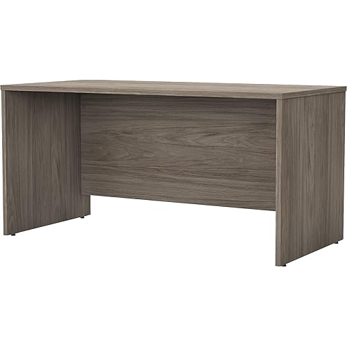 Bush Business Furniture Studio C 60W x 30D Office Desk in Modern Hickory