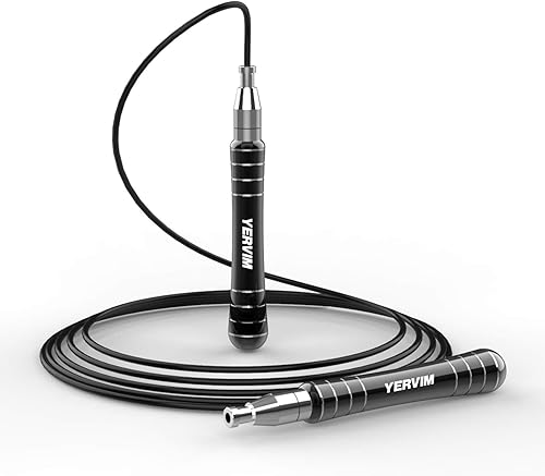 Cuerda de saltar rápida para ejercicio aeróbico, fitness, pérdida de peso, entrenamiento de resistencia de boxeo, artes marciales, longitud