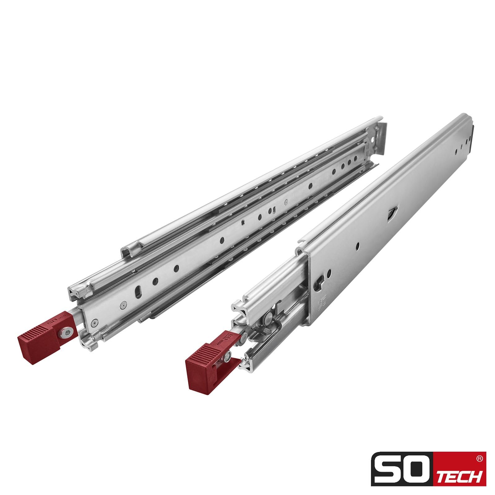 SOTECH 1 coppia KV2-200-H76-L500-EH di guide per cassetti VarioSlide