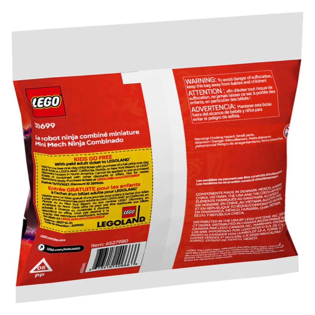 LEGO 30699 Recruitment Bags Mini Ninja Combo Mech (80 Pieces