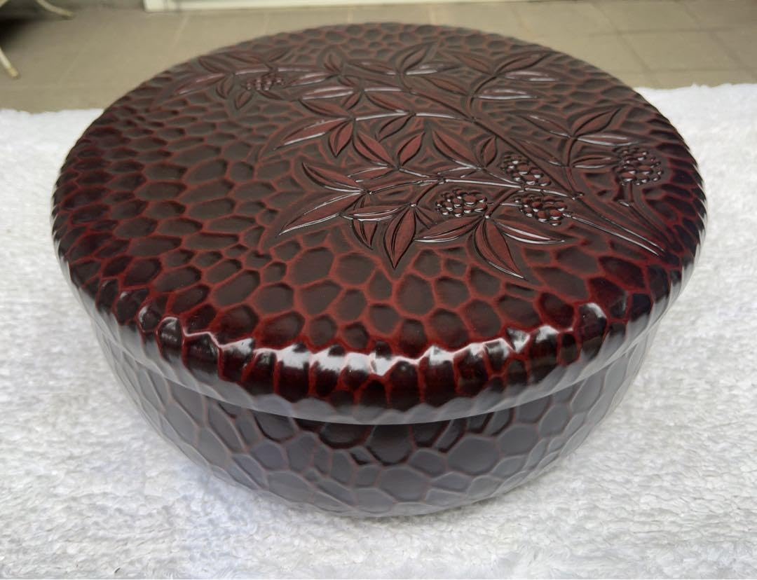 Tea Ceremony, Tea Ceremony, Tea Ceremony, Ohitsu, Utensils, Lacquered Carved