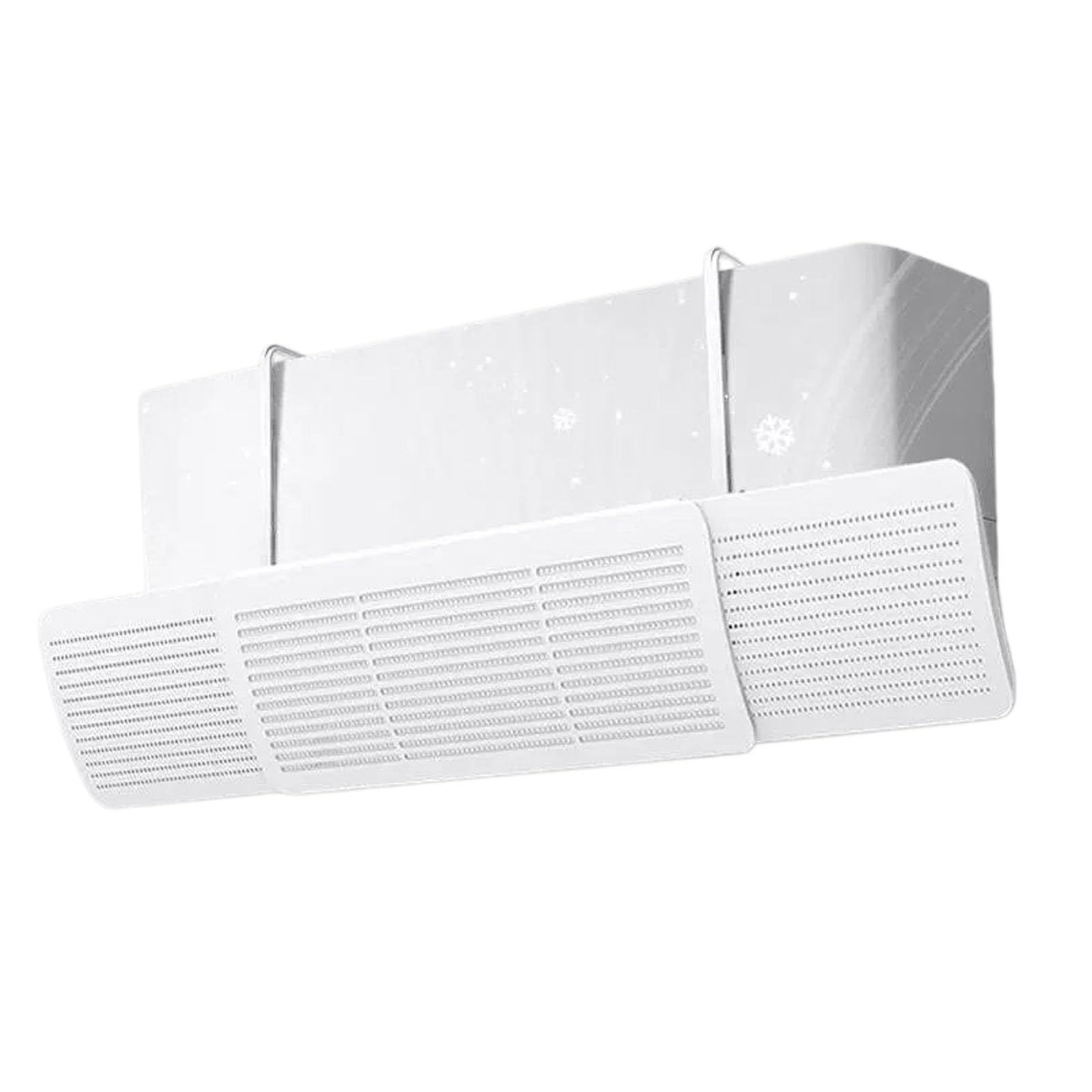 CQXAPJT Wall AC Deflector,50-85cm Adjustable Windshield No-Drill