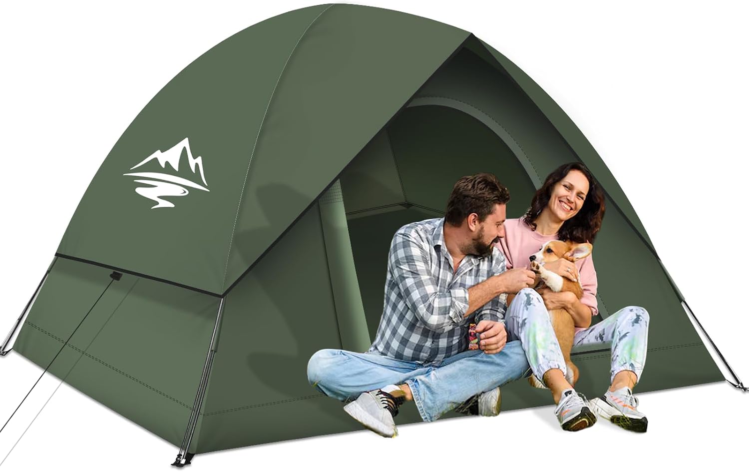 Tents for Camping 3-4 Person with Rainfly