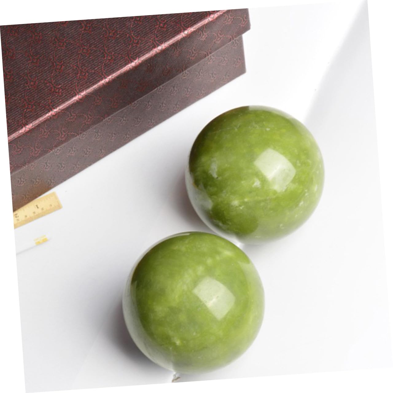 2 Series Pelota De Masaje Meridiano Rodillos De Masaje Masajeador Que Preserva La Salud Masajeador De Relajación Corporal Rodillo Muscular Bianstone Green 2 Piezas*2