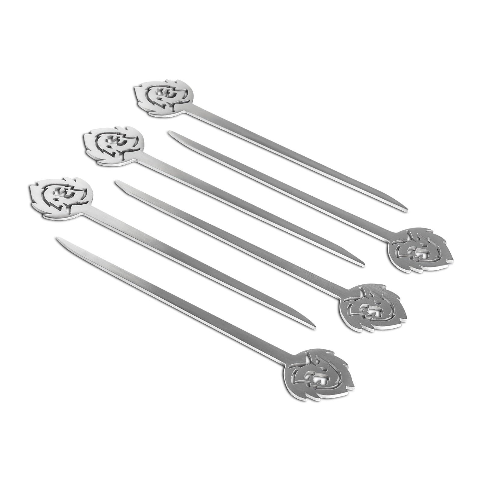 BURNHARD Set de Hamburguesas Acero Inoxidable Smasher, Prensa para Hamburguesas, Espátula de Parrilla, Campanas para Hamburguesas, Recetario, Cuchillo para Panecillos, Brochetas para Hamburguesas –