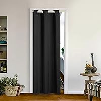 Vista 152 de MYSKY HOME - Cortinas opacas amarillas para sala de estar y dormitorio, cortinas de 84 pulgadas de largo, con ojales, cortinas de oscurecimiento