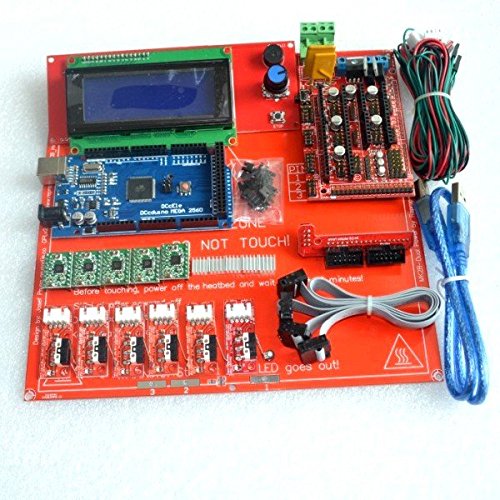 KINWAT Reprap Ramps 1.4 Kit with Mega 2560 r3 + Heatbed