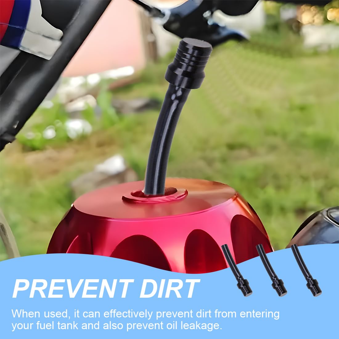 6er Set Motorrad Tankentlüftungsventile - Alu-Ventile Für Optimale Tankbelüftung