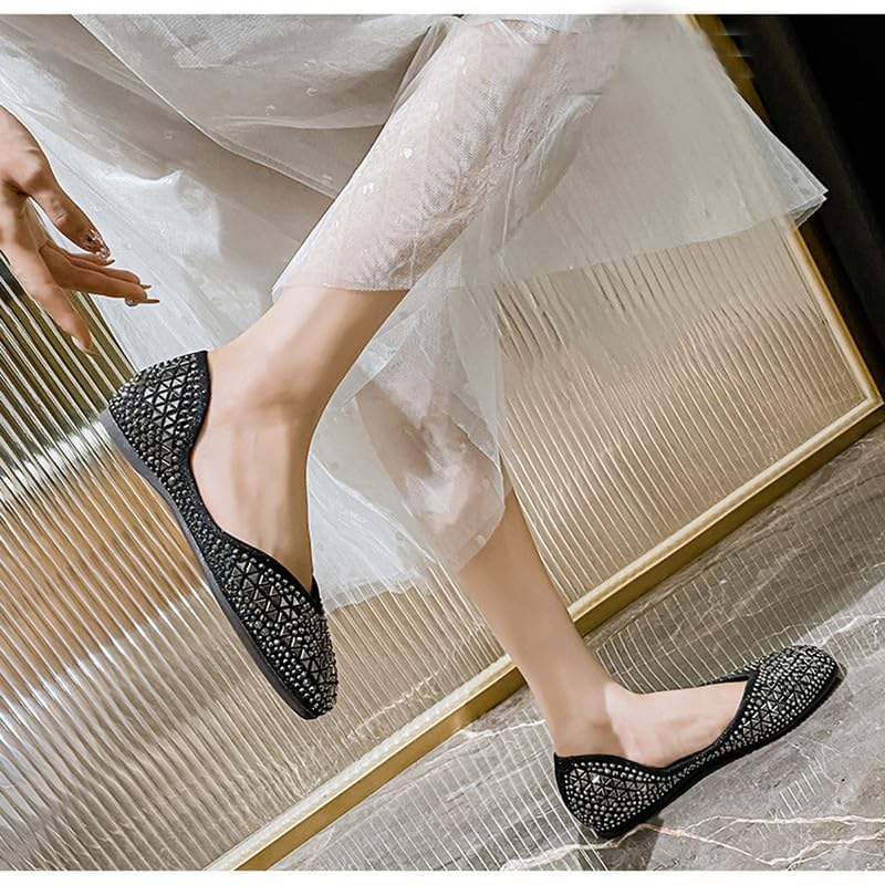 black rhinestone dress shoes James Formal Rhinestone Dress Slip-On Loafers – ENE TRENDS
