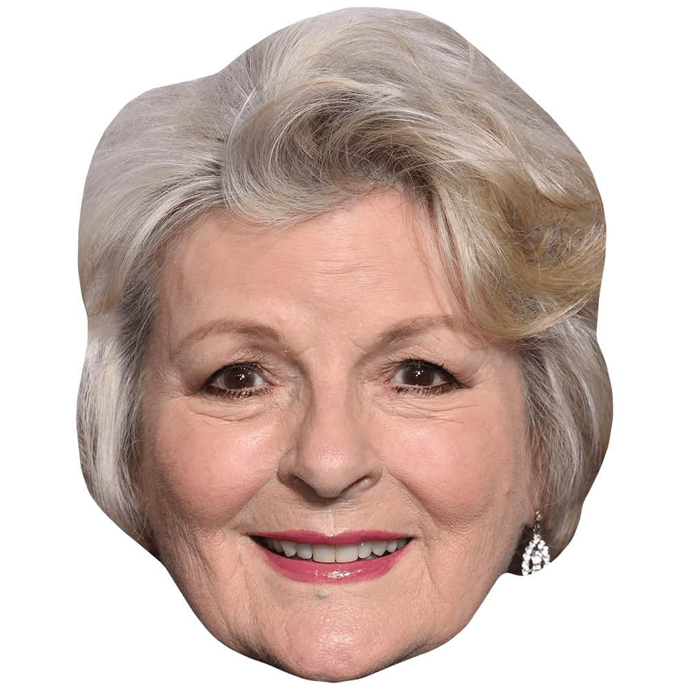 Brenda Blethyn (Lipstick) Celebrity Mask, Flat Card Face, Fancy Dress Mask