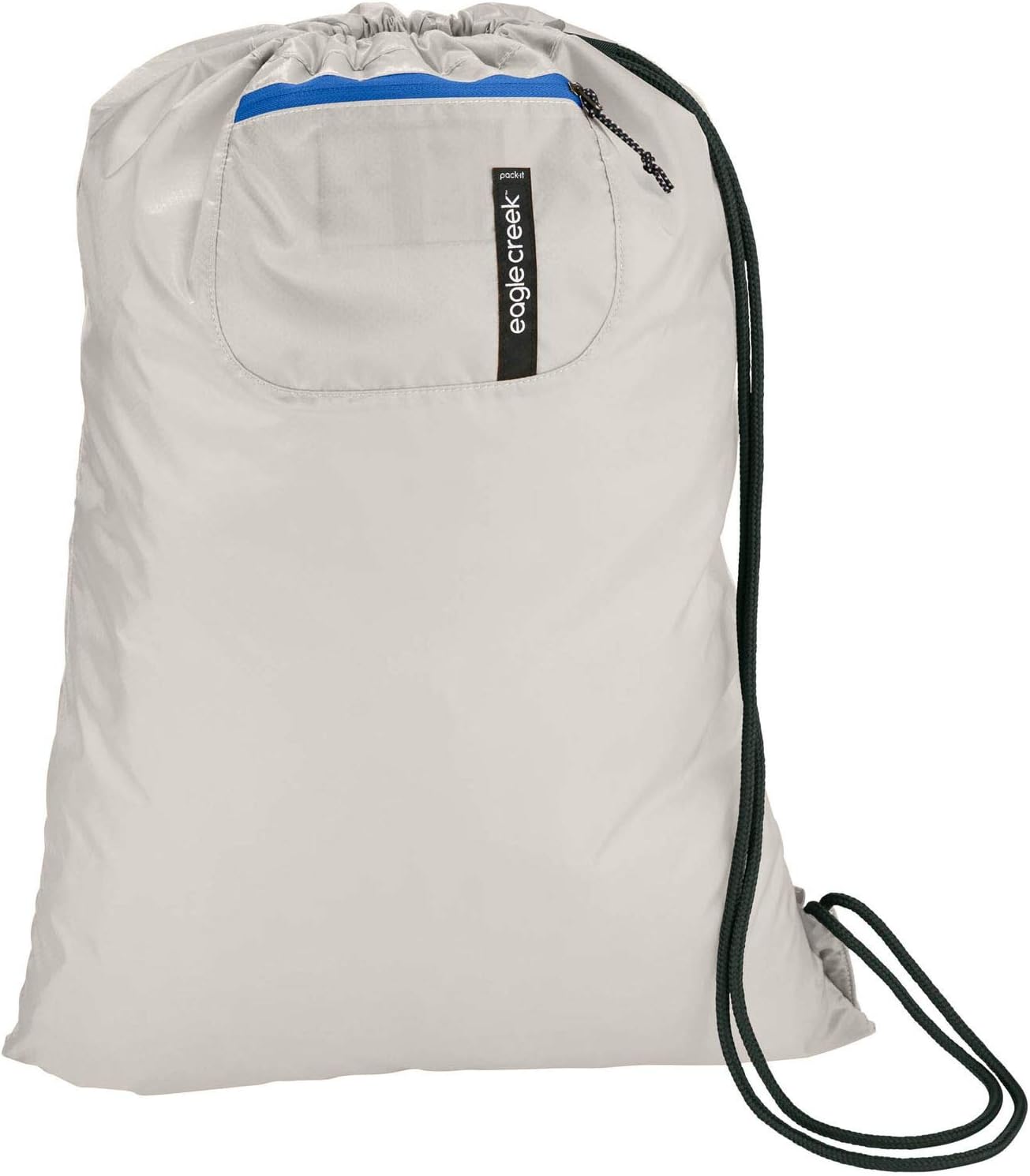 Eagle Creek Pack-It Isolate Travel Laundry Bag - Ultra-Lightweight and Odor- and Water-Resistant with Drawstring Cinch Closure, Packs Into its Own Zipper Pocket, Az Blue/Grey