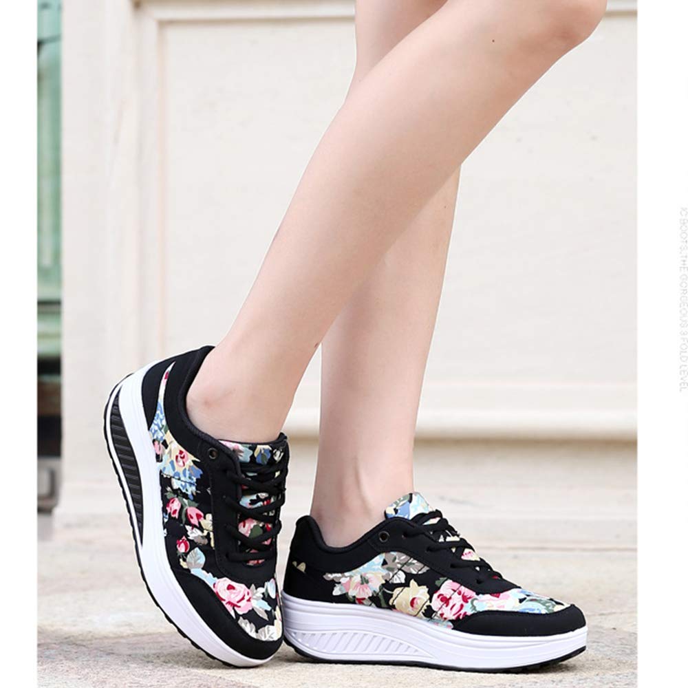 Sneaker Donna Piattaforma Scarpe Donna Ginnastica Fitness Scarpe da Camminata Passeggio Scarpe