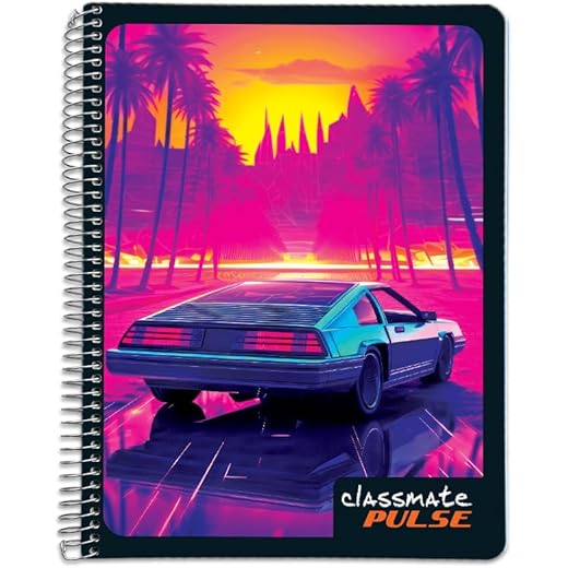 Classmate Pulse Spiral Notebook 200 Pages 0Cm