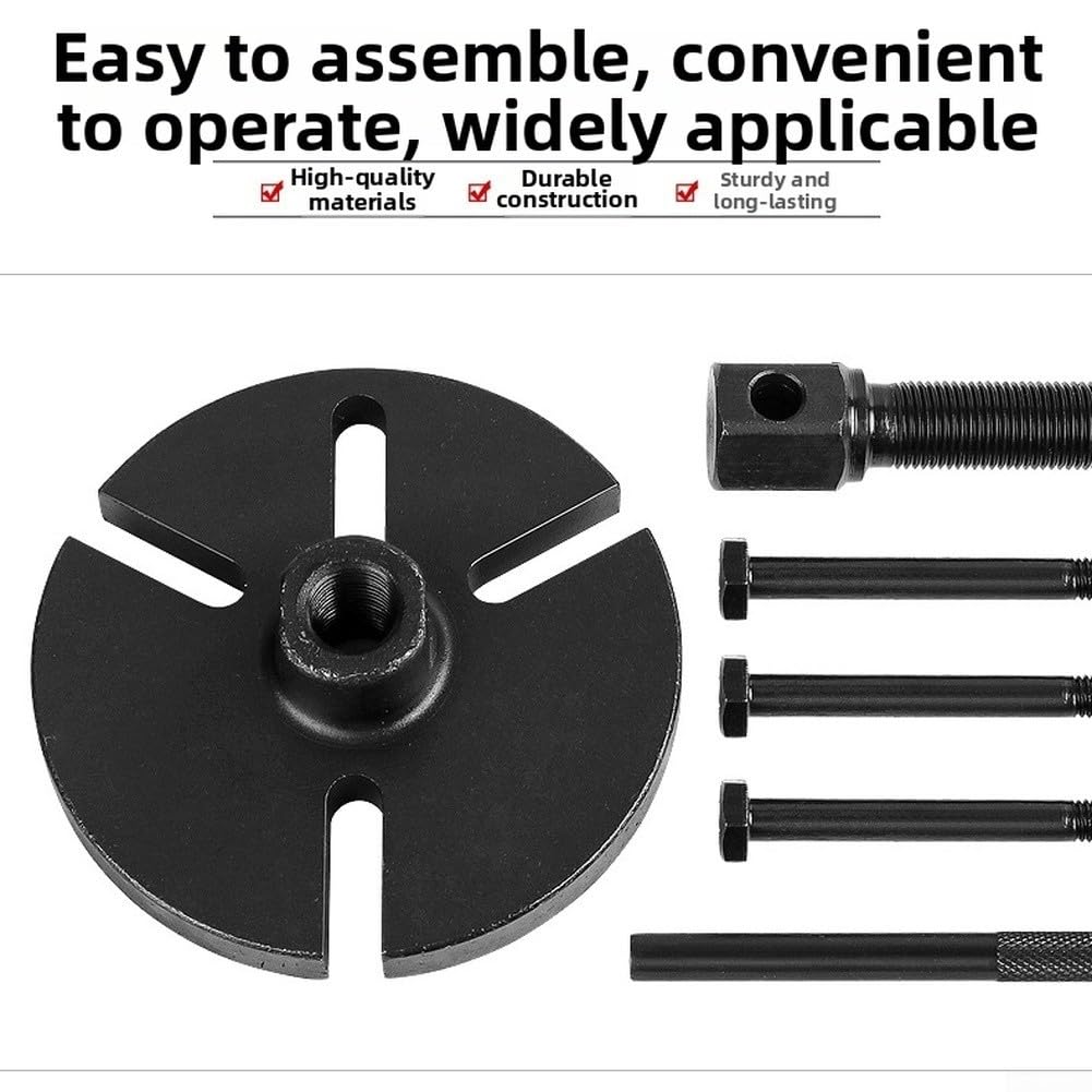 Herramienta extractora para motocicleta MAGNETO para extracción y reparación de volante con construcción de metal y conector hexagonal para mayor comodidad y compatibilidad