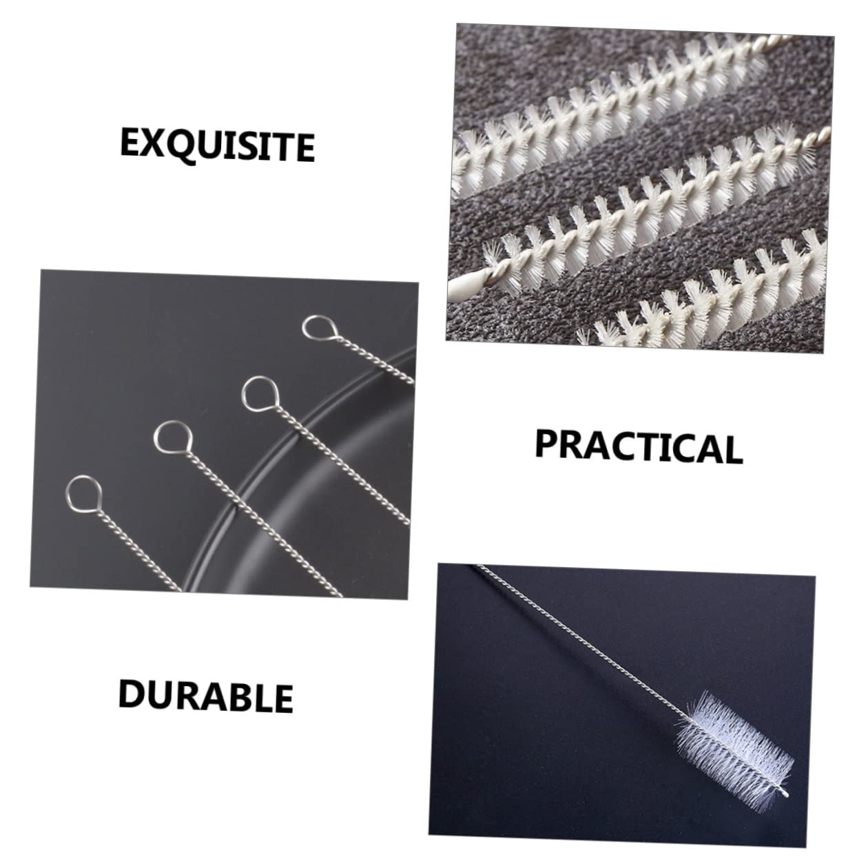 Beavorty Lot De 3 Tubes À Essai Multifonctions pour Bouilloire Brosse De Nettoyage pour Biberons Accessoires pour Biberons Rangement Facile 6 Pièces X 3