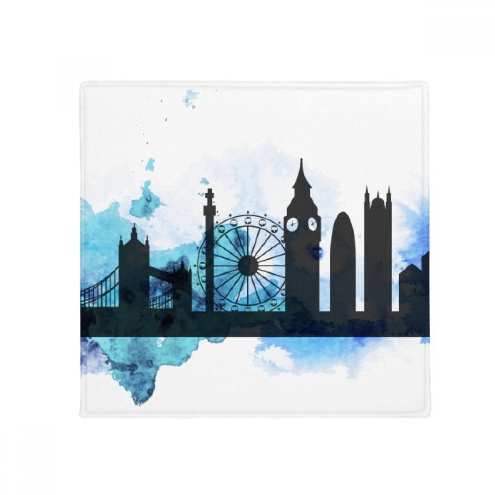 Tapis de sol Angleterre London Tower Bridge multicolore 50x50cm anti-dérapant pour animaux domestiques