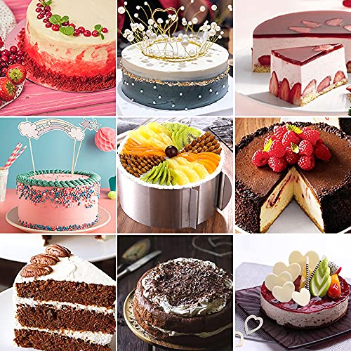 YOUYIKE® Anello Regolabile per Torta,Multi-Misure