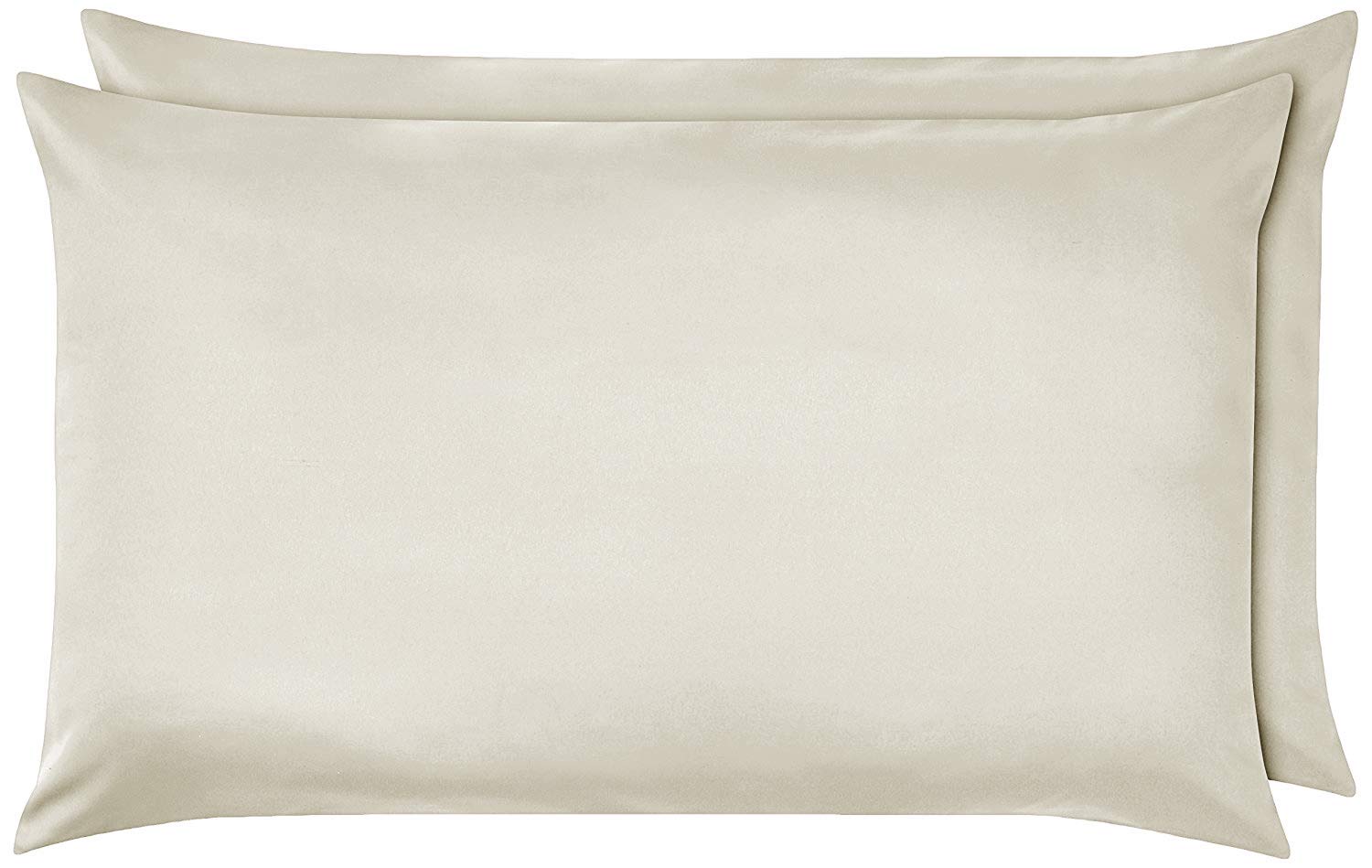 Niys Luxury Bedding Cream 100% Cotton Pillowcase Pair By Pillow Covers (Cream)