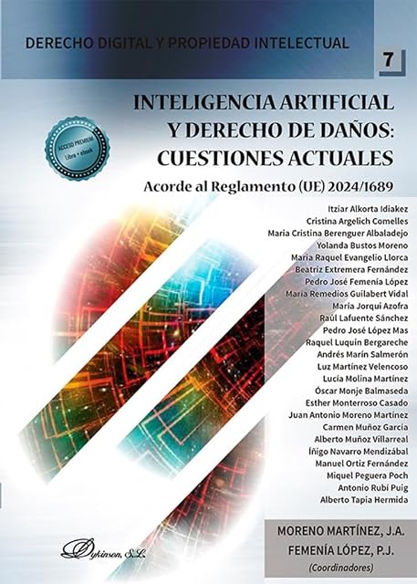 Portada de Inteligencia artificial y derecho de daños: cuestiones actuales