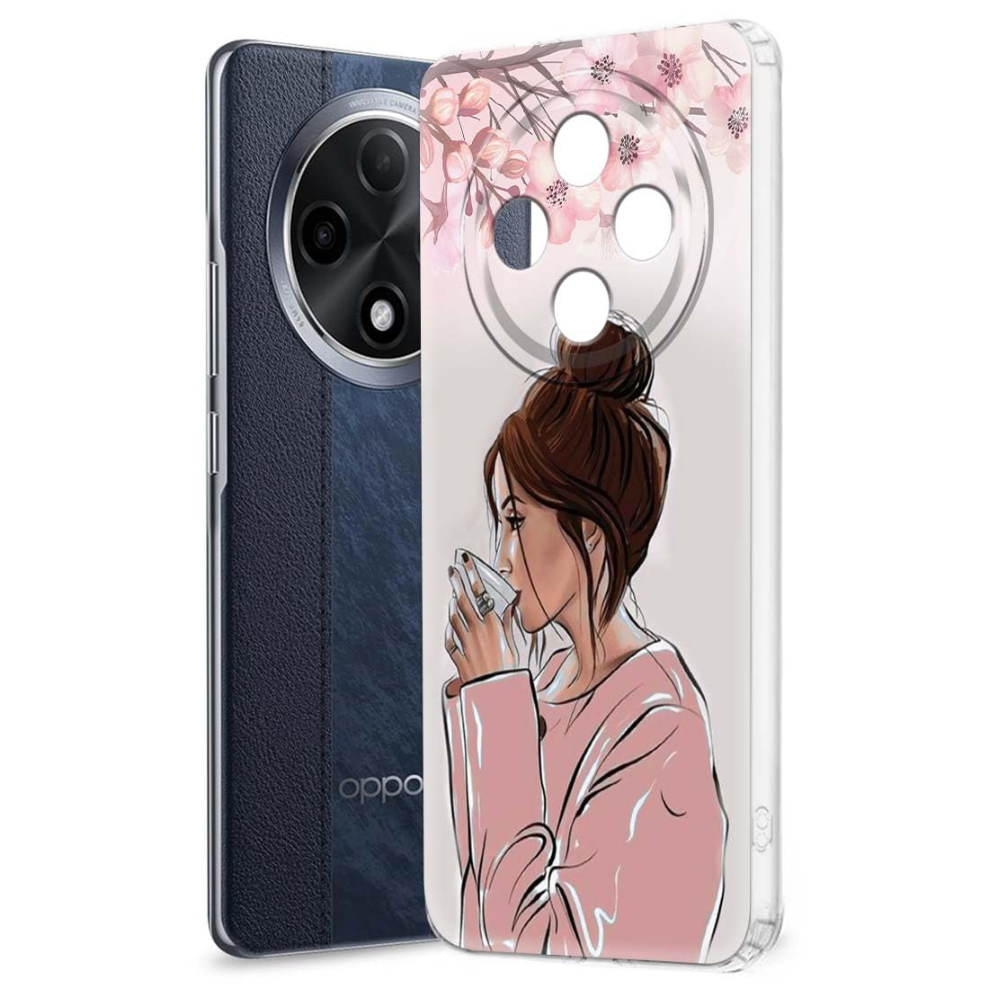 Fashionury Silicone Designer Printed Back Case Cover for Oppo F27 Pro Plus -D0052 (B0D7J71R85) Amazon Price History, Amazon Price Tracker