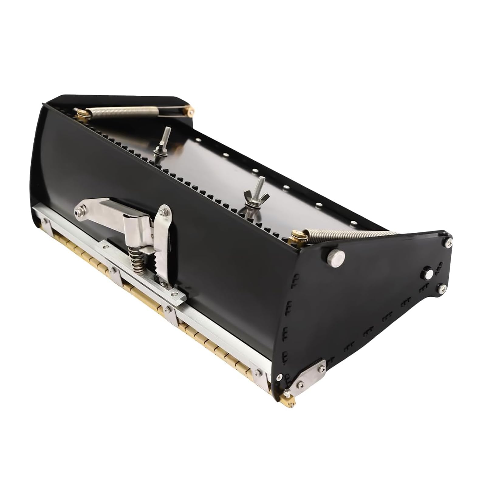Caja de acabado plana para paneles de yeso, raspador de masilla de aluminio para paneles de yeso, herramienta de enlucido para placas de yeso, 8 pulgadas
