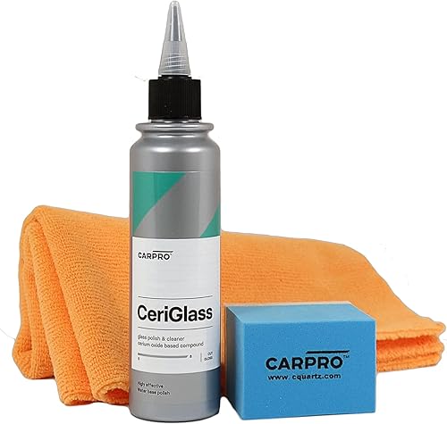 Juego de elementos para pulir vidrios, de Ceriglass CarPro