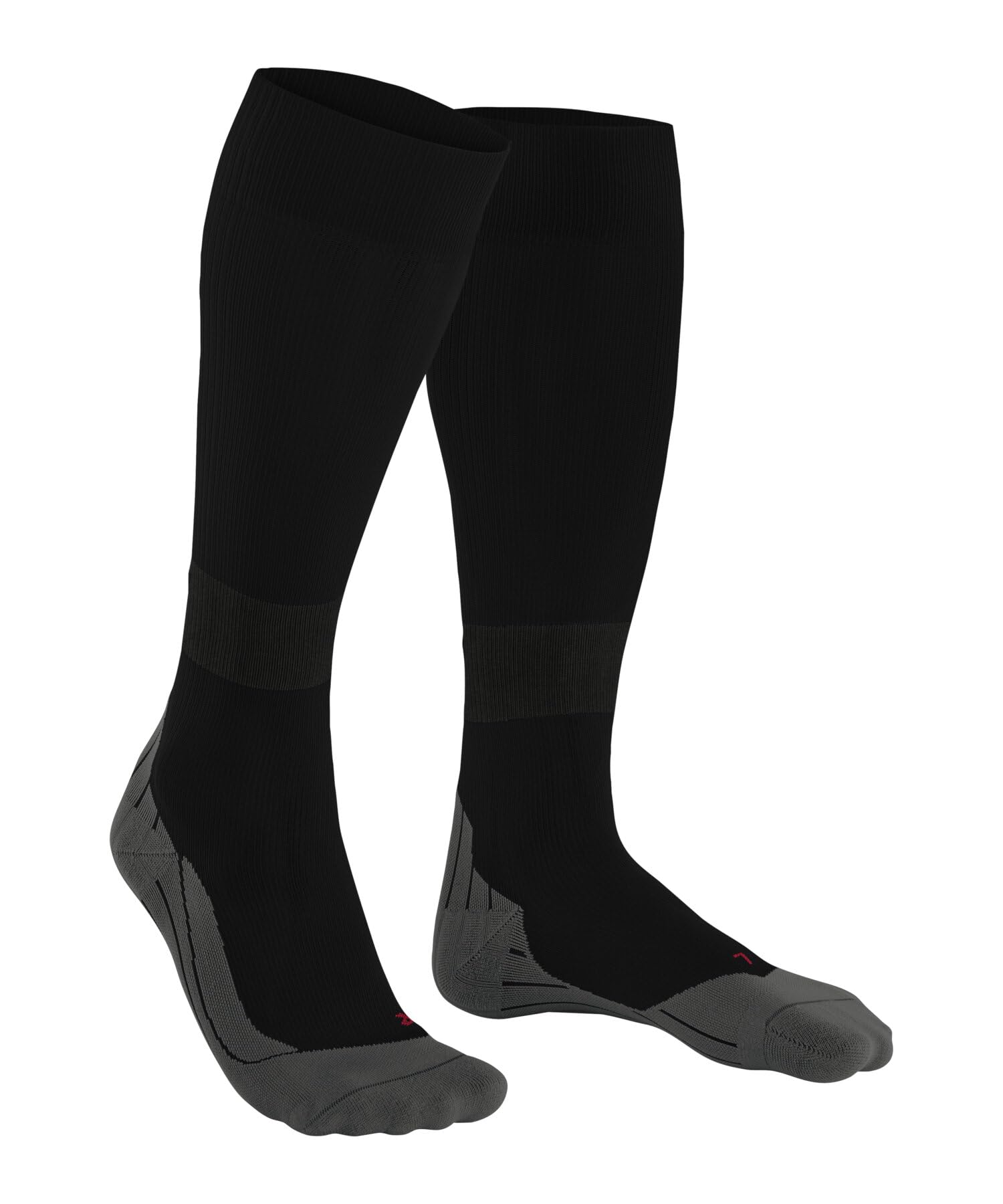 FALKE Damen Laufsocken Energizing Funktionsmaterial schwarz mit Kompression bessere Durchblutung Stabilisierend Verletzungsvorbeugend kühlend zum Sport 1 Paar | Kompressionsstrümpfe für schnellere Erholung und bessere Blutzirkulation