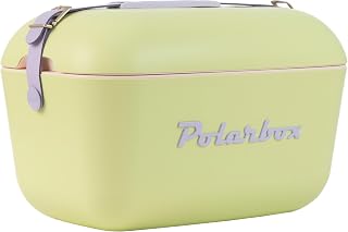 Polarbox Nevera CoolerBag 20L Verde Lima - Pop con Asa Malva