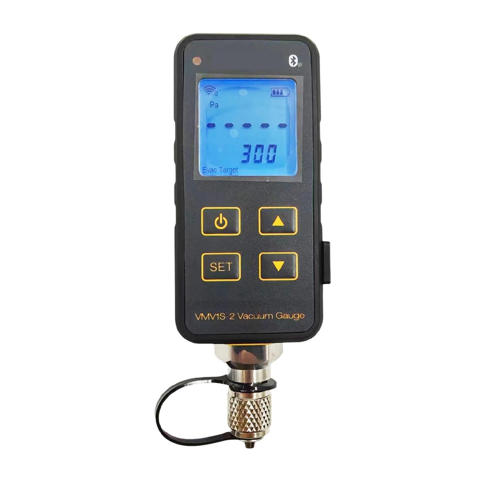 Smart Vacuum Gauge Bluetooth Digital Micron Vacuum Tester HVAC Refrigerant Leak Detector Tool
