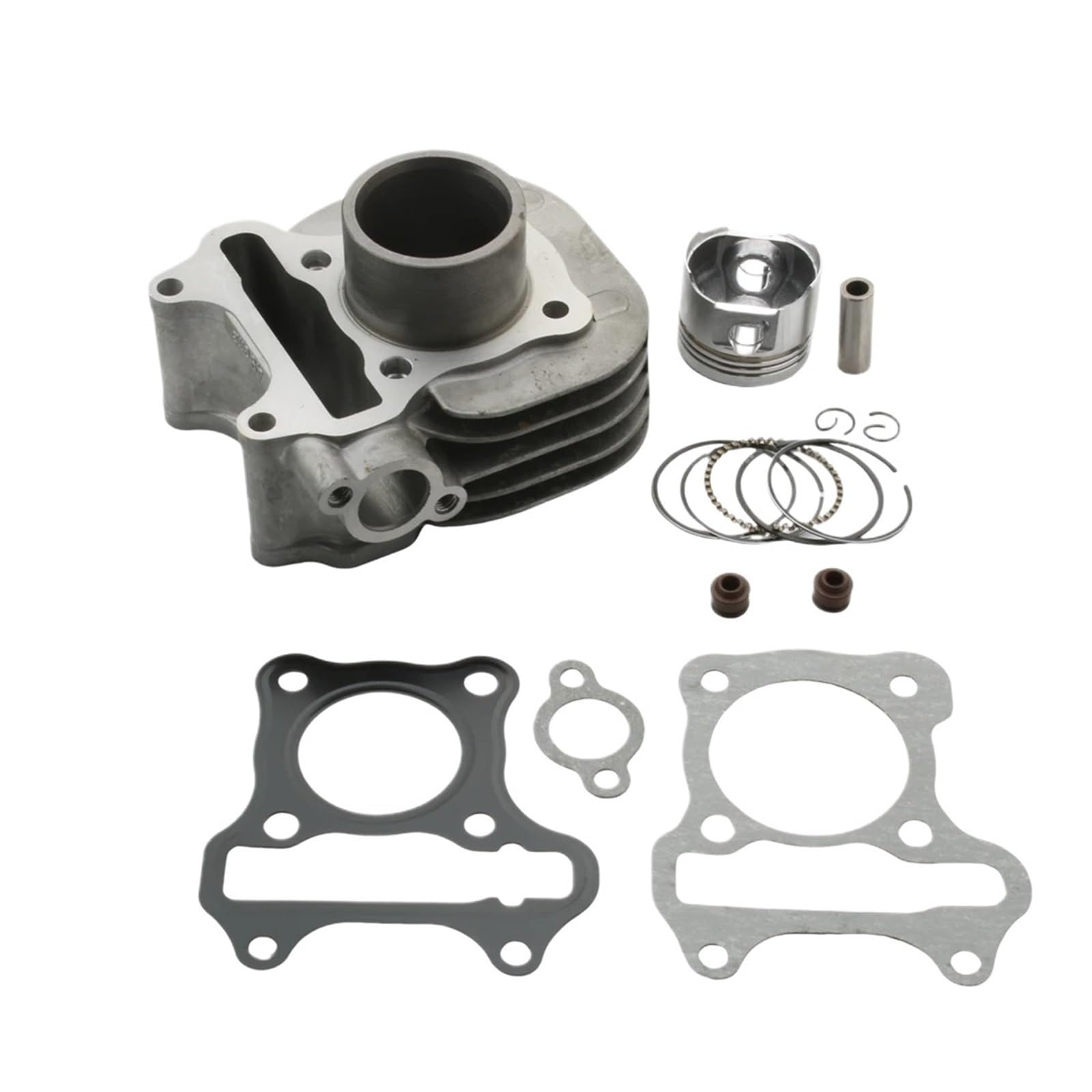 مجموعة كتلة أسطوانة سكوتر 39 مم V50 lets4 lets5 لـ lets Address UZ50 50cc 4T 11211-32G00 دبوس مكبس 10 مم 4 أشواط