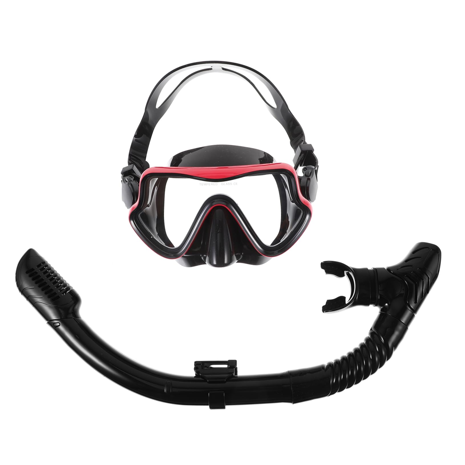 GALPADA Adult Snorkeling Mask Set Snorkel Breathing Tube Portable Diving Equipment