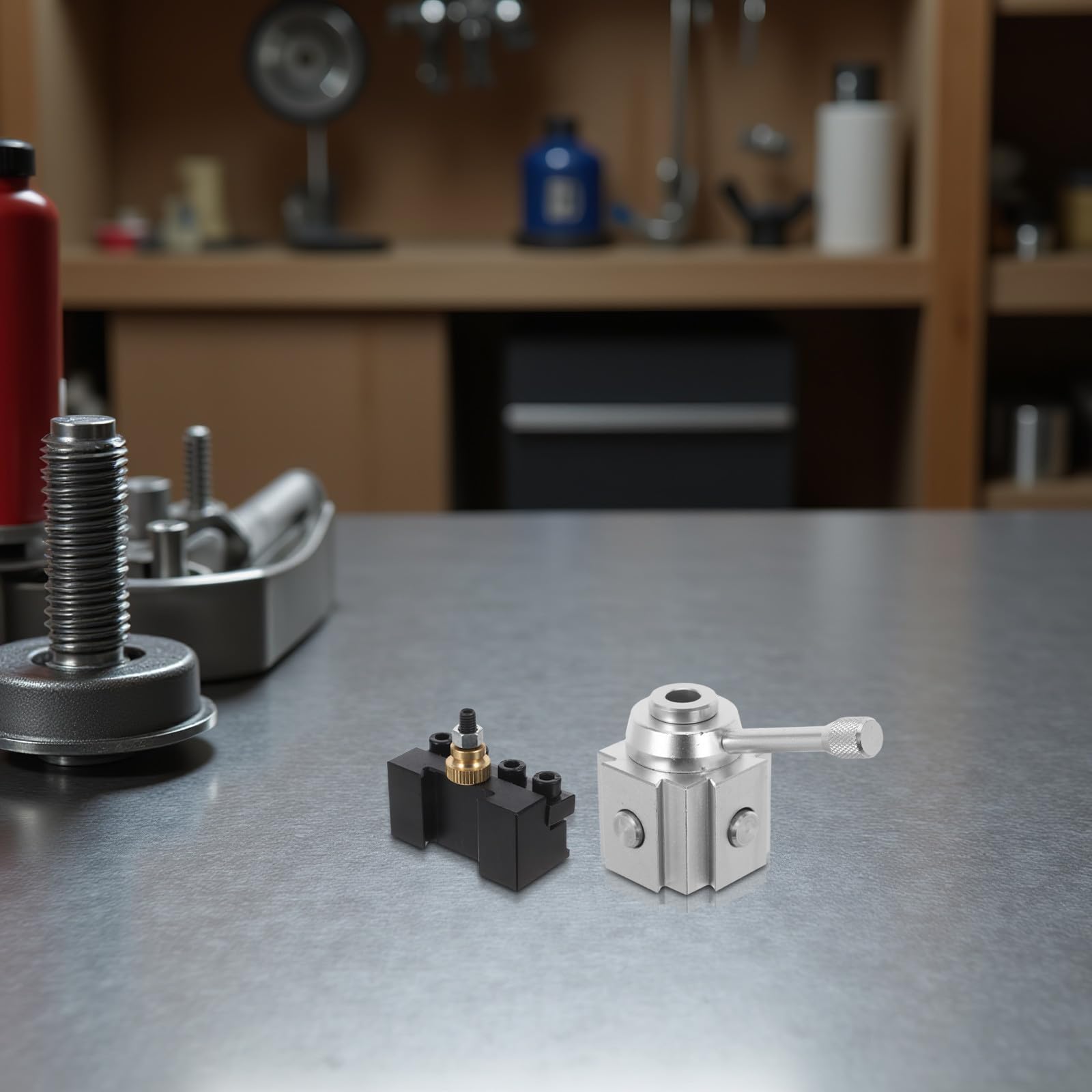 8 Piezas Portaherramientas de Torno para Mini Aleación de Aluminio