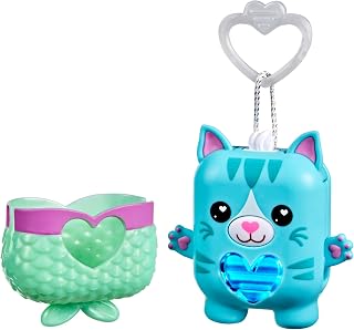 Hasbro Nano-mals Pawtricia Blue Kitty Electronic Interactive Fidget Pet Cat Toy 70+ Responses Ages 5+