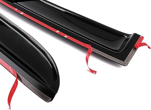 Miniatura 5 de 4 viseras de ventana de ventilación de protección contra la lluvia deflector de repuesto para Civic Sedan 2016-2020